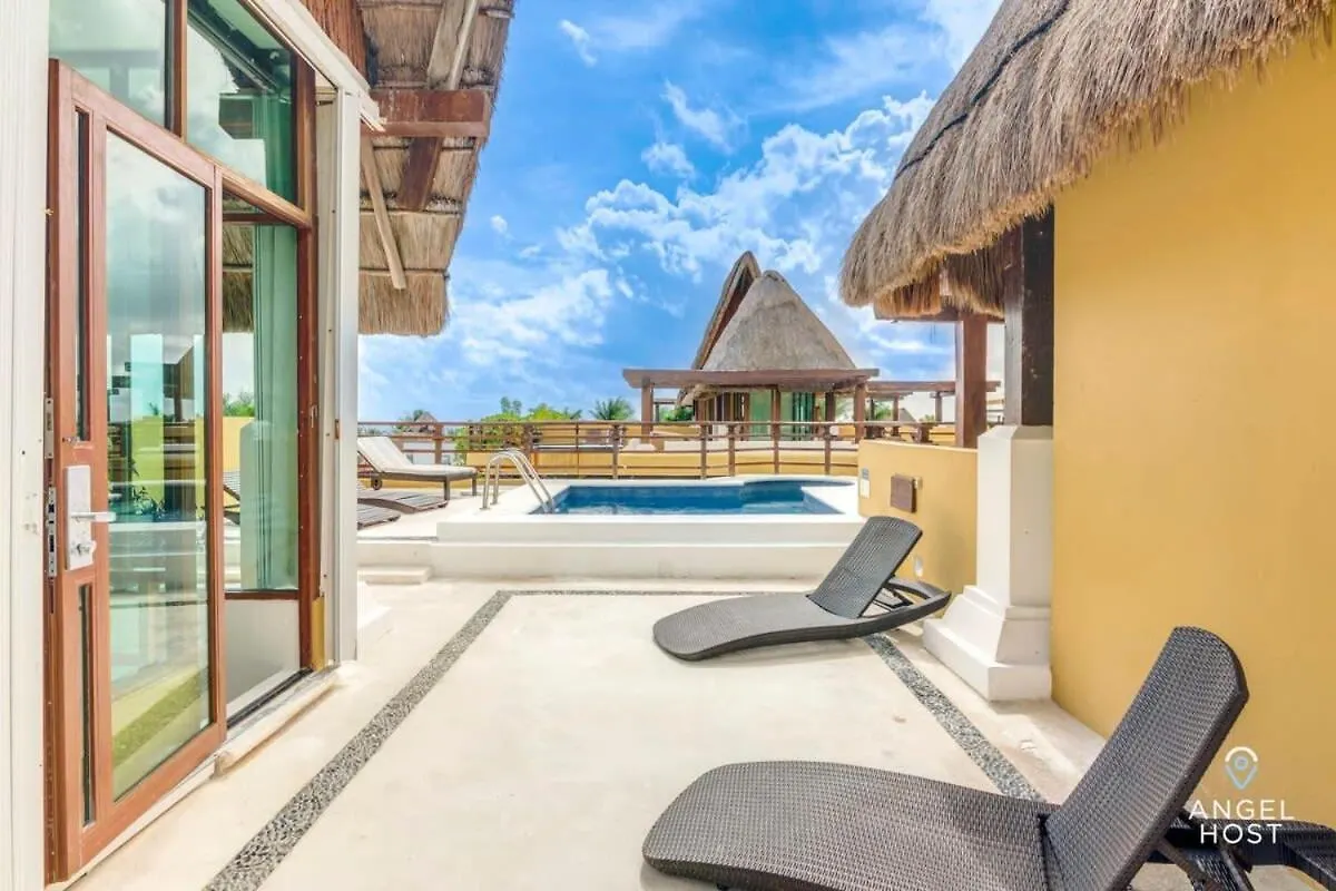 Ph Condo Steps To Beach & 5Th Ave Pvt Roof Pool Playa del Carmen 0*,